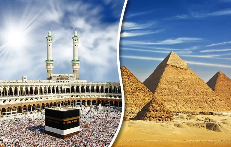 10 Nights 3 Star Umrah with Cairo Holidays Package