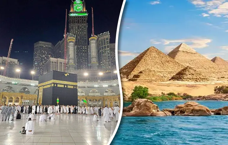 10 Nights 3 Star Umrah with Cairo Holidays Package