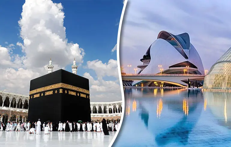 10 Nights 4 Star Umrah with Barcelona Holidays Package