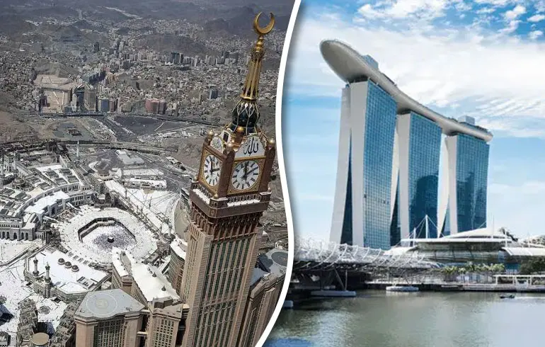 10 Nights 5 Star Umrah with Singapore Holidays Package
