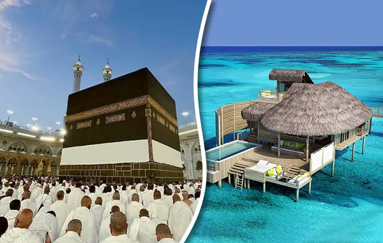 14 Nights 5 Star Umrah with Maldives Holidays Package
