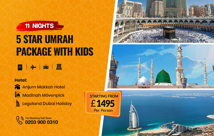 11 Nights 5 Star Dubai Umrah Package