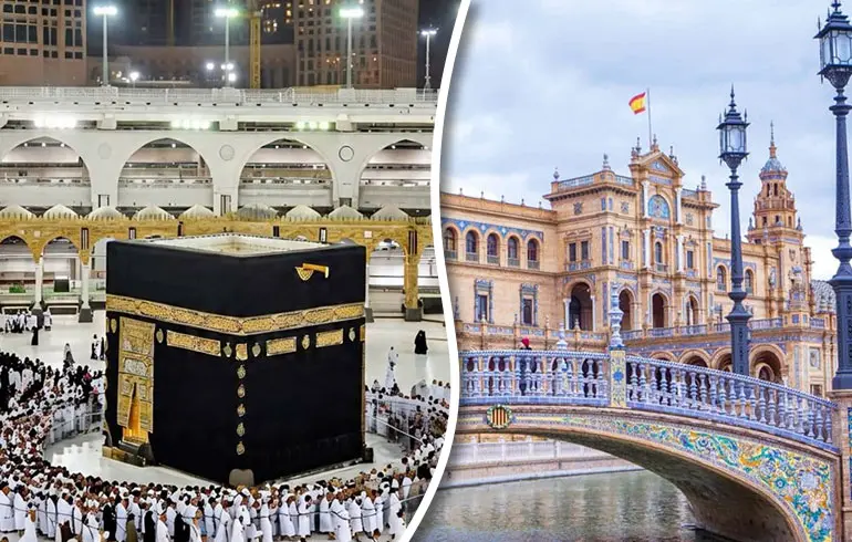 10 Nights 3 Star Umrah with Madrid Holidays Package