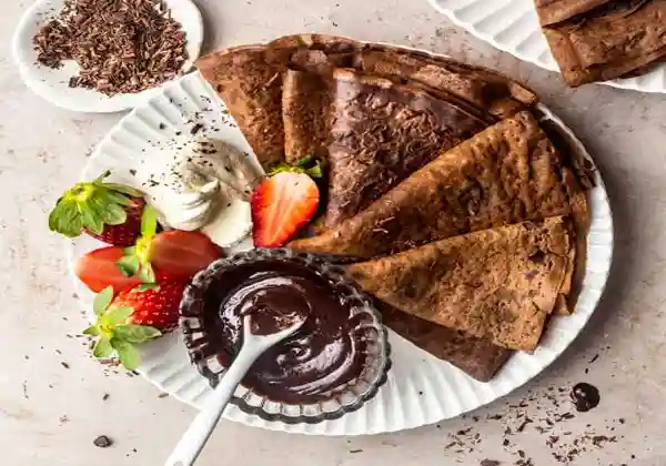 Crepes with Chocolate