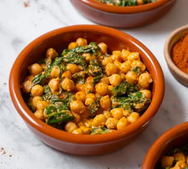 Espinacas con Garbanzos