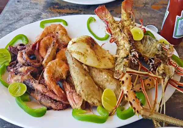 Grilled Seafood Platter