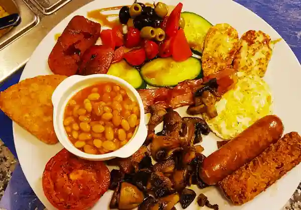 Halal Full English Breakfast