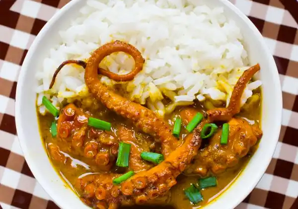 Octopus Curry