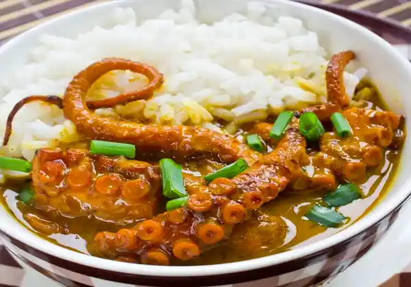 Octopus Curry