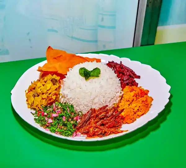 Sri Lankan Rice and Curry